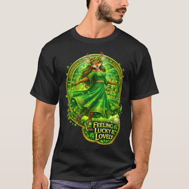 Camiseta Suerte y Encantadora (Anverso)
