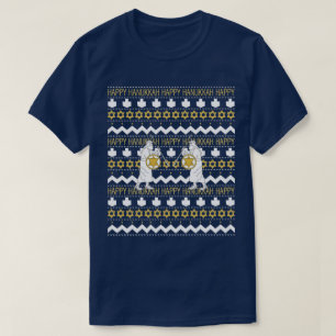 Camiseta "suéter feo" masculina de Chanukah/Hanuk