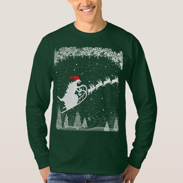 Camiseta Suéteres feos baratos del navidad (Anverso)