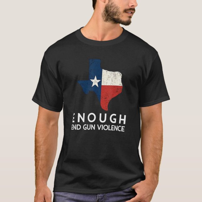 Camiseta Suficiente Fin A La Violencia De Las Armas No Band (Anverso)