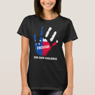 Camiseta Suficiente fin a la violencia en las armas No hay 