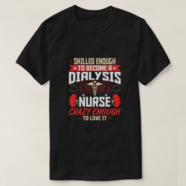 Camiseta Suficiente habilidad para convertirse en enfermera (Diseño del anverso)