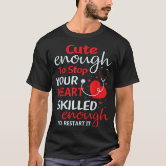 Camiseta Suficiente Para Detener A Su Enfermera Enfermería 