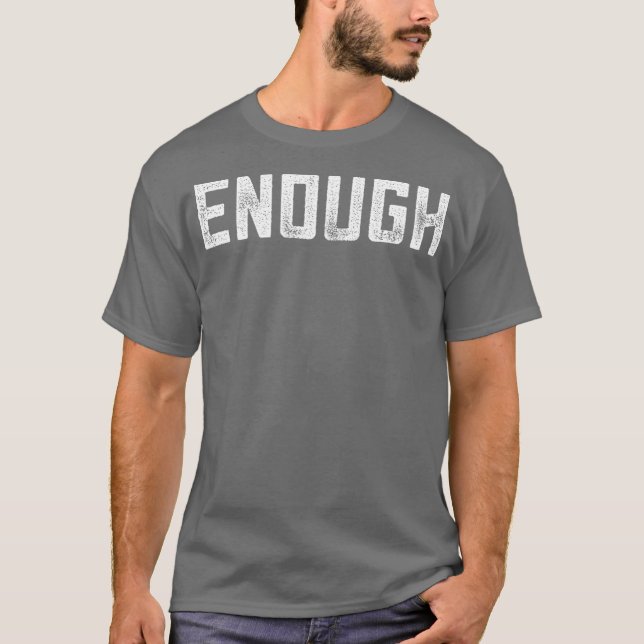 Camiseta Suficiente Para Que El Naranja Detenga El Control  (Anverso)