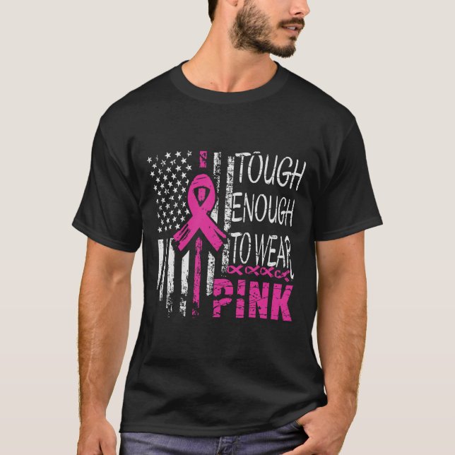 Camiseta Suficiente Para Usar Conciencia Sobre El Cáncer De (Anverso)