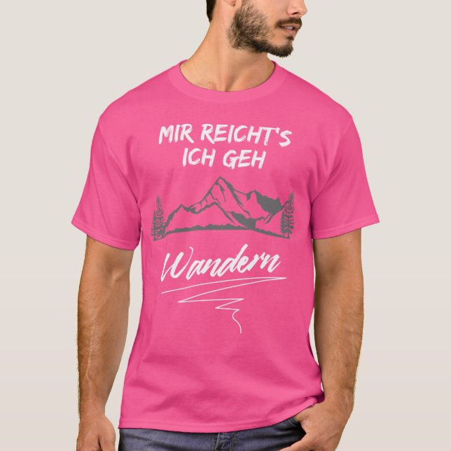 Camiseta Suficiente Senderismo Montañas Alpes Baviera Austr (Anverso)