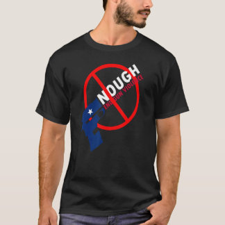 Camiseta Suficiente Violencia en Armas Fin Naranja de la Ba