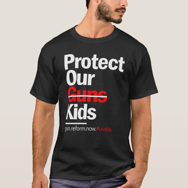 Camiseta Suficiente Violencia En Contra De Las Armas Proteg (Anverso)