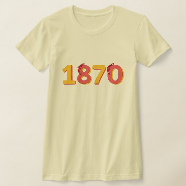 Camiseta Sufragio femenino 1870 (Distribución)