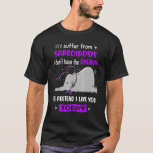 Camiseta Sufre De Sarcoidosis Elefante De Sensibilización