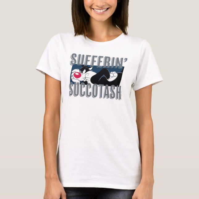 Camiseta Sufrir 'Succotash SYLVESTER™ Corte (Anverso)