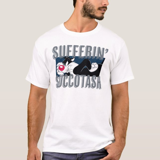 Camiseta Sufrir 'Succotash SYLVESTER™ Corte (Anverso)