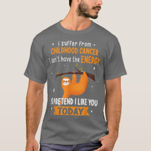 Camiseta Sufro de cáncer infantil y no tengo veneno