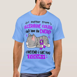 Camiseta Sufro De Colitis Ulcerativa No Tengo El E