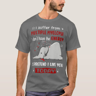 Camiseta Sufro De Múltiples Elefantes De Sensibilización So