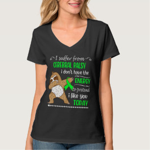 Camiseta Sufro de parálisis cerebral no tengo energía