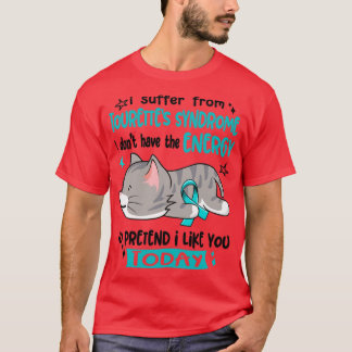 Camiseta Sufro de síndrome de Tourettes, no tengo la E