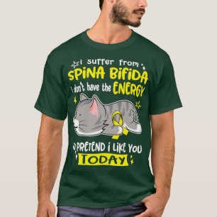 Camiseta Sufro De Spina Bifida No Tengo Energía