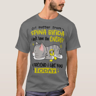 Camiseta Sufro De Spina Bifida No Tengo Energía