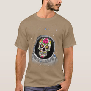 Camiseta Sugar Astronaut Cinco De Mayo Day Of Dead Sugar 