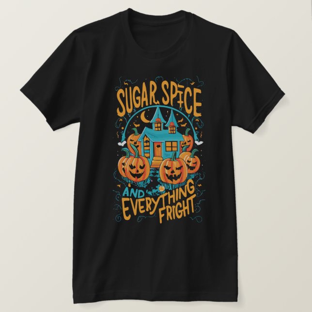Camiseta Sugar especias todo sucio (Anverso del diseño)