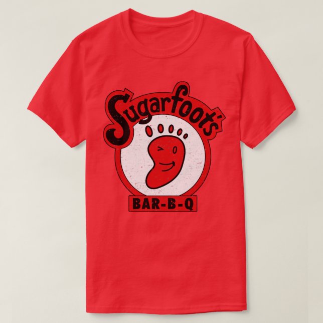 Camiseta Sugar Foots BBQ (Diseño del anverso)