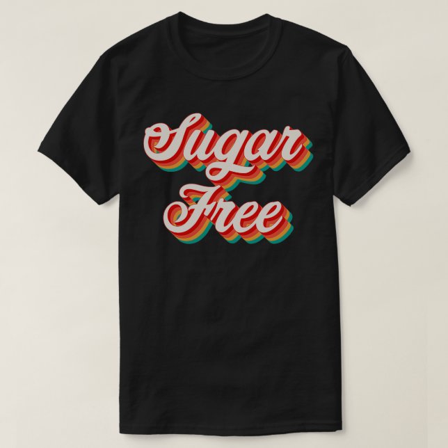 Camiseta Sugar Free 5 (Diseño del anverso)