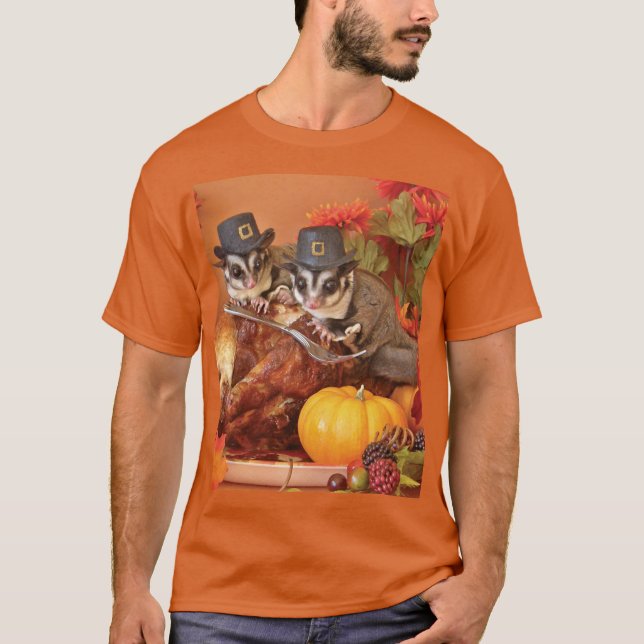 Camiseta Sugar Glider Thanksgiving (Anverso)