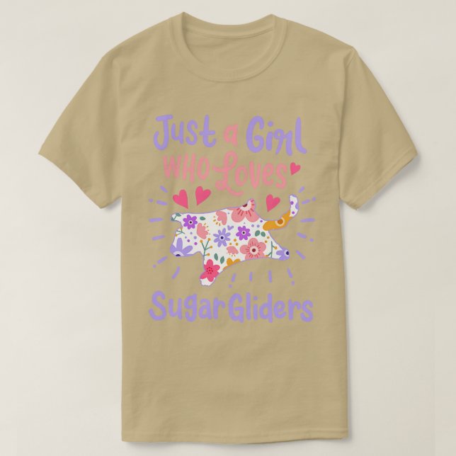 Camiseta Sugar Gliders Sugar Glider Lover (Diseño del anverso)