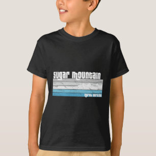 Camiseta Sugar Mountain Nc - Carolina del Norte Esquí Retro