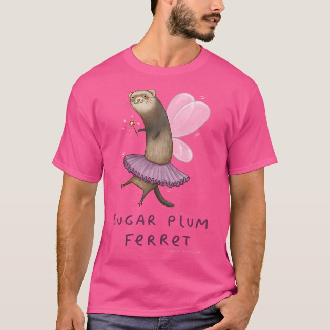 Camiseta Sugar Plum Ferret (Anverso)