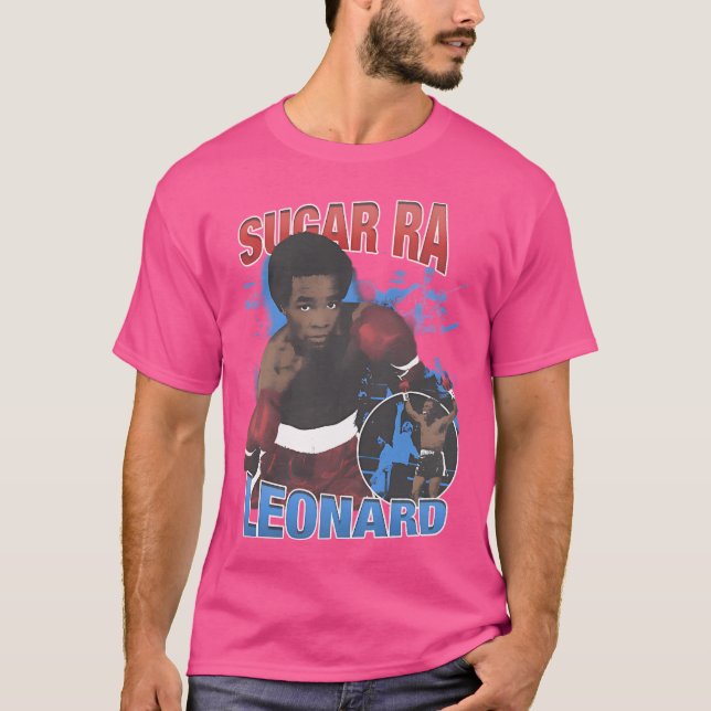 Camiseta Sugar Ray Leonard Vintage (Anverso)