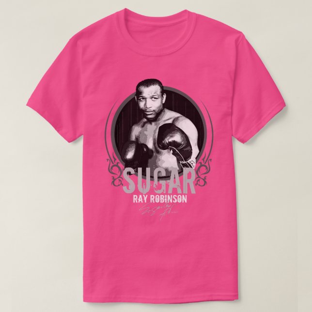 Camiseta Sugar Ray Robinson (Diseño del anverso)