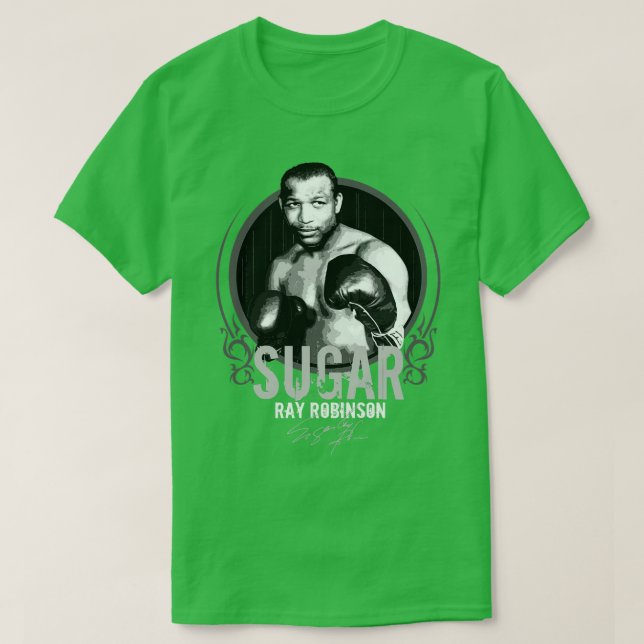 Camiseta Sugar Ray Robinson (Diseño del anverso)