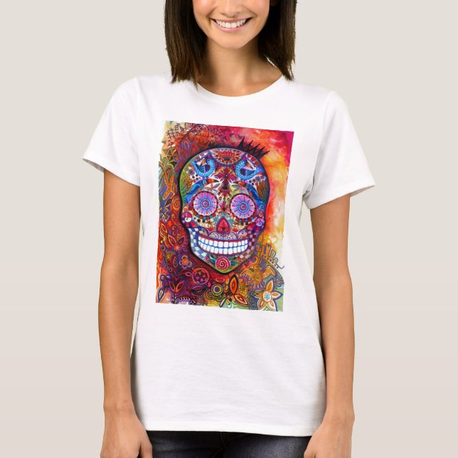 Camiseta Sugar Skull (Anverso)