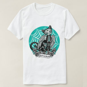 Camiseta Sugar Skull Cat