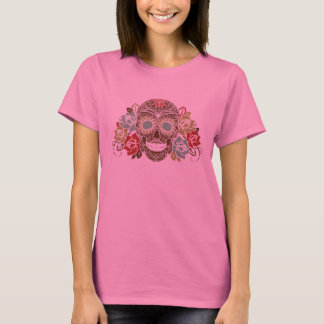 Camiseta Sugar Skull & Roses T-Shirt