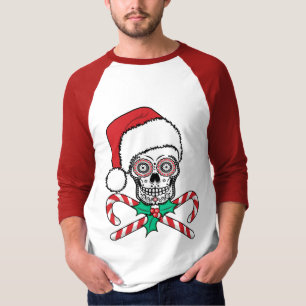 Camiseta Sugar Skull Santa