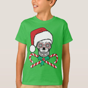 Camiseta Sugar Skull Santa