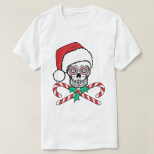 Camiseta Sugar Skull Santa