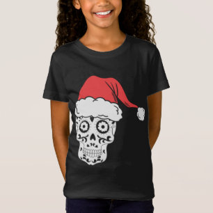 Camiseta Sugar Skull Santa Funny Navidades