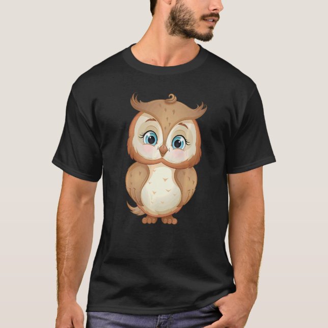 Camiseta Sugar Sweet Owl Forest Dweller (Anverso)