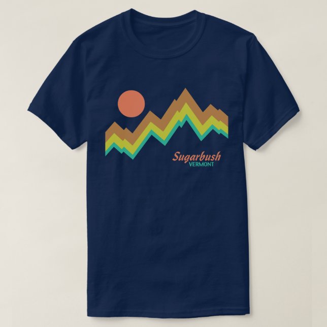 Camiseta Sugarbush Vermont (Diseño del anverso)