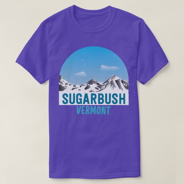 Camiseta Sugarbush Vermont Mountains Adventure (Diseño del anverso)