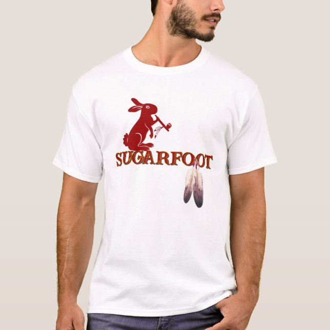 Camiseta Sugarfoot red clay tee (Anverso)