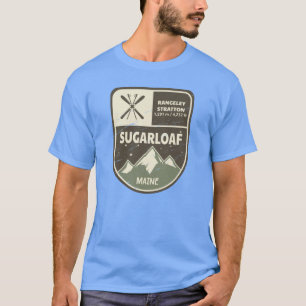 Camiseta Sugarloaf Rangeley Stratton Maine Sobredimensionad