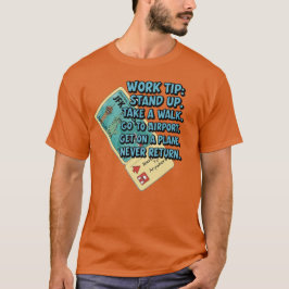 Camiseta Sugerencia de trabajo