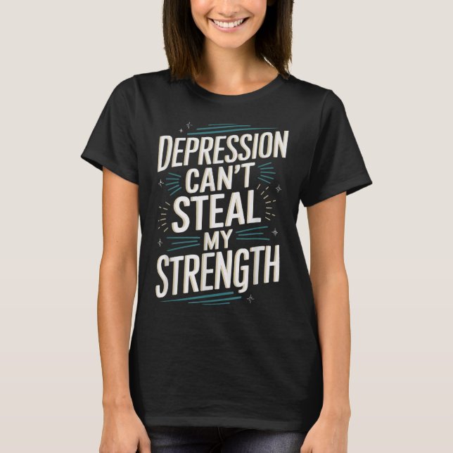 Camiseta Suicide Awareness Depression Anxiety Mental Health (Anverso)