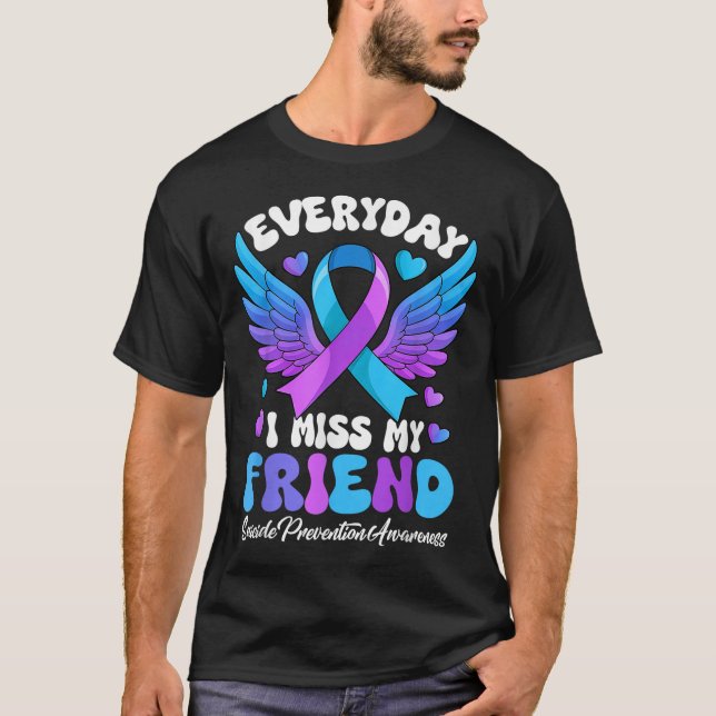 Camiseta Suicide Awareness Friend Suicide Prevention Awaren (Anverso)