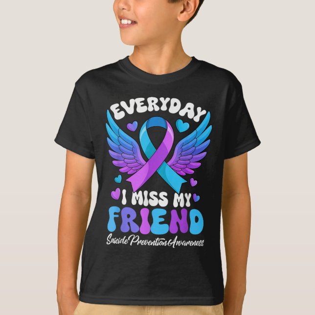 Camiseta Suicide Awareness Friend Suicide Prevention Awaren (Anverso)